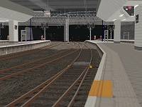 A stopping point on one of Birmingham New Street's platforms